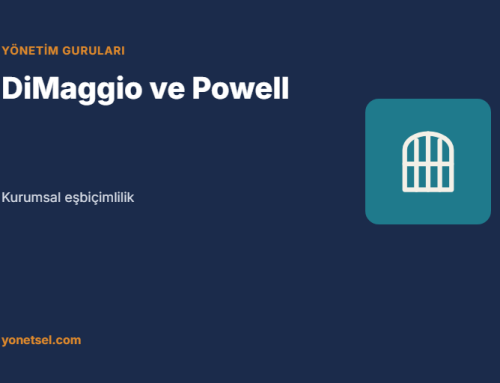 DiMaggio ve Powell: Kurumsal Eşbiçimlilik